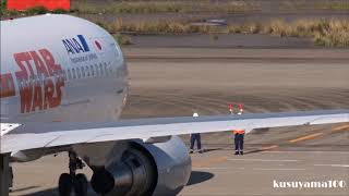 ✈✈全日空 女性 マーシャラーさんMarshaller by HANEDA B6を自在に動かすマーシャラーさんは凄い [upl. by Tnahsarp]