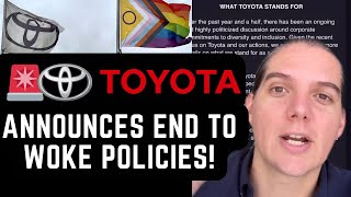 Huge News Toyota Announces END To Woke Policies 🔥 [upl. by Anwat]