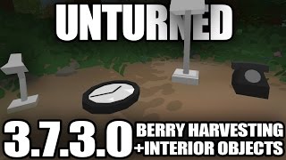 Unturned 3730 Update Berry Harvesting Level Editor Objects [upl. by Fiona]