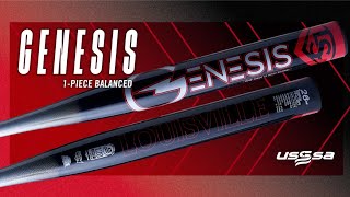 2024 Louisville Slugger Genesis 1 Piece Balance USSSA Bat  Launch [upl. by Holtorf711]