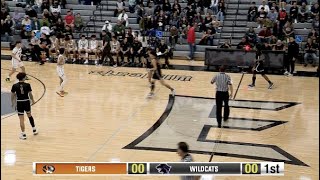 1272023  Boys Basketball  Weslaco East Wildcats vs the Mercedes Tigers [upl. by Dianne]