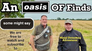 Metal Detecting UK  An Oasis of Finds [upl. by Gearalt]