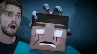 MINECRAFT maar het is HORROR [upl. by Airyt92]