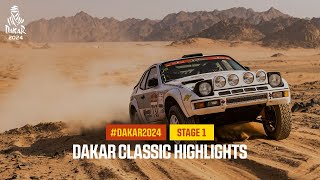 Dakar Classic Highlights  Stage 1  dakar2024 [upl. by Brodsky]