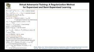 Virtual Adversarial Training  Lecture 75 Part 1  Applied Deep Learning Supplementary [upl. by Gem625]