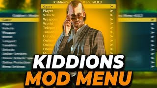 How to EASILY Install KIDDIONS Mod Menu for GTA 5 Online  Tutorial 2024 [upl. by Ellerehc]