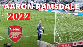 Aaron Ramsdale 2022 Warm Up amp Arsenal Shooting Training [upl. by Assirralc498]