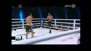 Badr Hari VS Zabit Samedov [upl. by Dnarb]