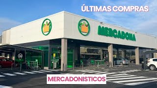 5 Últimas Compras Mercadona Mercadonisticos [upl. by Eisej77]