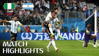 Nigeria v Argentina  2018 FIFA World Cup  Match Highlights [upl. by Arimihc]