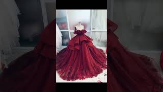 6 different types ball gown dress collection 2024 ll unique and fancy design ll anjum official [upl. by Chalmer820]