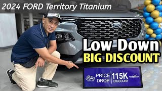 LOW DOWN amp BIG DISCOUNT Promo 2024 FORD Territory Titanium [upl. by Ybeloc878]