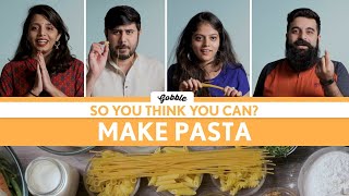 Gobble  So You Think You Can  S01E11 Make Pasta [upl. by Kerby]