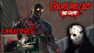 Friday the 13th the game  Gameplay 20  Challenge 5  Savini Jason [upl. by Phaedra]