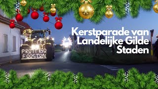 Kerstparade van Landelijke Gilde Staden  Izegem TV [upl. by Magocsi]