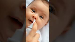 Correct Dosage Nasal Saline Drops for Babies 💧 BabyHealth [upl. by Ecinahs]