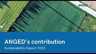 Anged´s contribution  Sustainability Report [upl. by Sined]