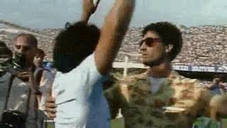 Diego Maradona  Arrivo a Napoli San Paolo 5 Luglio 1984 [upl. by Akcinahs401]