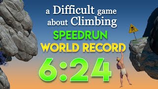 A Difficult Game About Climbing Speedrun in 624 [upl. by Amin]