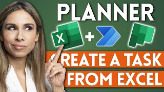 How to Create amp Update Planner Tasks from Excel or Teams [upl. by Idelle]