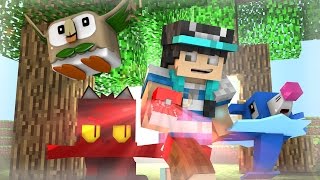 Pokemon Sun and Moon Episode 1 ► CHOOSING OUR STARTER Minecraft Pokemon Roleplay [upl. by Atiuqes867]