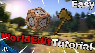 EASY WORLD EDIT 🌍 COMMAND BLOCK BEFEHL TUTORIAL DEUTSCH  MINECRAFT BEDROCK EDITION [upl. by Azyl29]