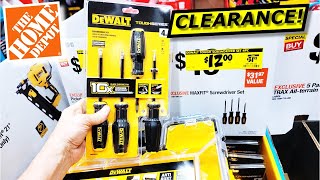 Home Depot CRAZY Clearance Tool Deals Started [upl. by Haeli437]