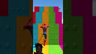 GTA 5 Epic Ragdolls  SpiderMan JumpFails ep1 [upl. by Shalne]