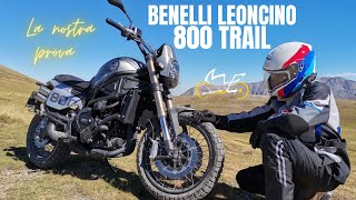 Benelli Leoncino 800 Trail Il bello dello scrambler [upl. by Torras]