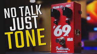 FULLTONE 69 mkii Fuzz pedal  Demo Playthrough [upl. by Alburg]