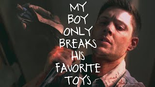 my boy only breaks his favorite toys  destiel [upl. by Arreip903]