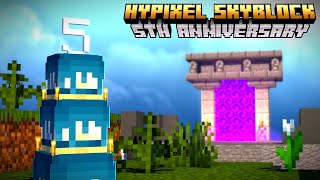 Skys the Limit  A Hypixel Skyblock 5th Anniversary Animation [upl. by Gnak]