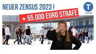 Neuer Zensus Dezember 2023 Mit 55000 Euro Strafe [upl. by Baum]