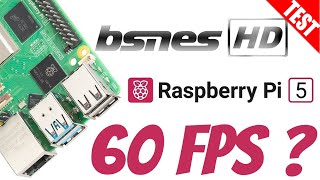 RASPBERRY PI 5  LA SUPER NINTENDO en 169 et 60FPS  BSNESHD  RECALBOX TESTS [upl. by Assinna170]