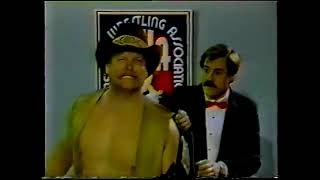 Stan quotthe Lariatquot Hansen vs Sgt Slaughter  AWA January 12 1986 [upl. by Neiv122]