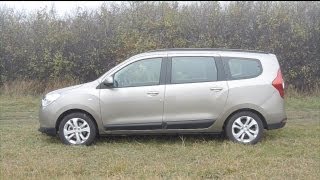 Dacia Lodgy Prestige 15 dCi  test drive and review [upl. by Aicnatsnoc640]