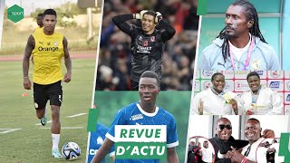 REVUE DU 21 NOV Séance d’entrainement avant la rencontre face au Togo CAN 2023  Aliou Cissé … [upl. by Naicul609]