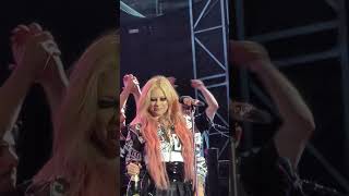 Avril Lavigne Champagne live in Nimes France 2024 greatest hits tour [upl. by Ymled]