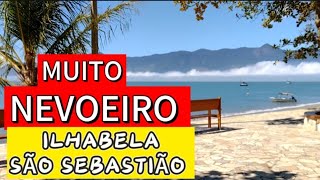 COMO foi NEVOEIRO Travessia ILHABELA SÃO SEBASTIÃO Balsa PARALISADA [upl. by Gothard]