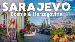 Discovering Sarajevo amp a beautiful train ride  Bosnia amp Herzegovina travel vlog 🇧🇦 [upl. by Minnie]