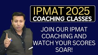 Join Our IPMAT Coaching and Watch Your Scores Soar  ipmat2025  ipmatcoaching  ipmatclasses [upl. by Akemeuwkuhc]