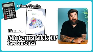 Matematikk 1Peksamen Høsten 2022 [upl. by Enialehs332]