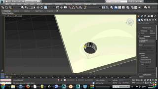 3Ds Max Create holes in an object [upl. by Nelo]