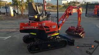 Used Kubota U173 Mini Excavator for sale [upl. by Labinnah]