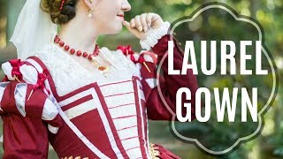 Laurel Gown 16th century Venetian Dress Diary [upl. by Granniah560]