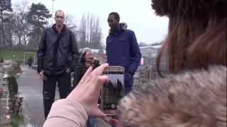 Langste mannen van de wereld in Madurodam [upl. by Marena]