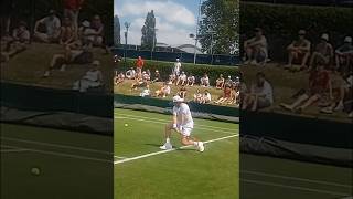 Zizou Bergs Backhand Control Up Close atp tennis backhand [upl. by Niltag]