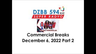 One On One Walang Personalan Commercial Breaks December 6 2022 Part 2 [upl. by Mcwilliams]