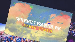 Big Gigantic  Where I Wanna Be Official Lyric Video [upl. by Adnav772]