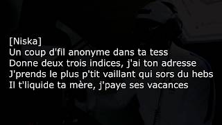 NISKA  Freestyle Couvre Feu PAROLESLYRICS [upl. by Valtin]